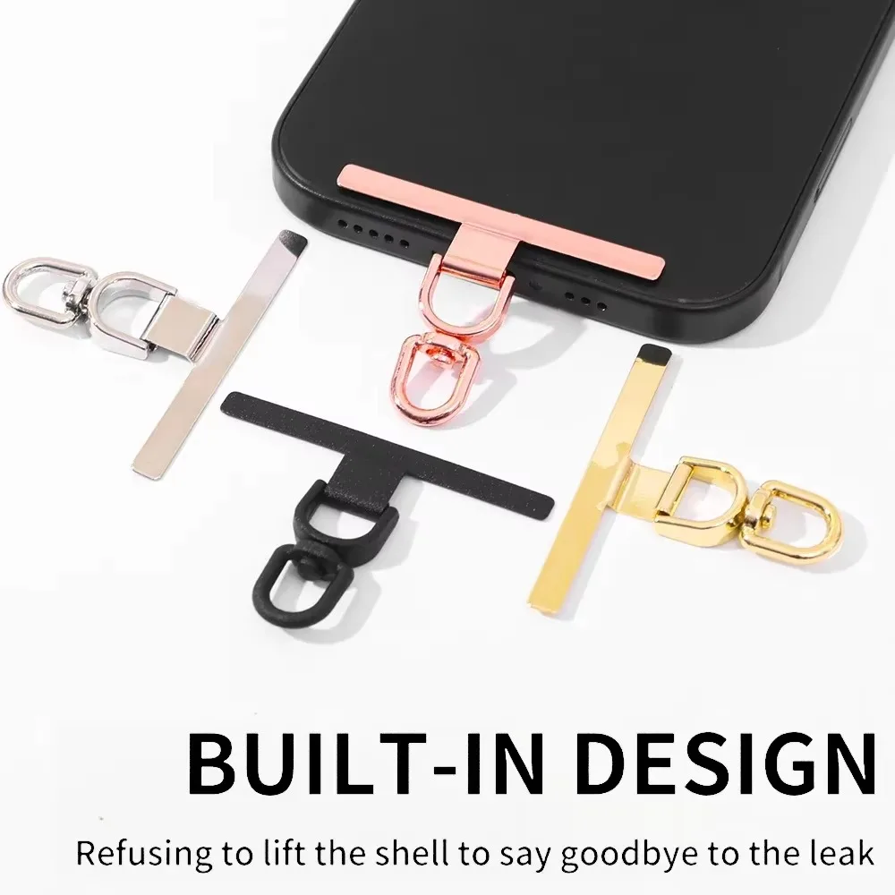 Luxury Ultra-thin Case Clip Upgrade 360° Anti-fall Hanging Piece Durable Metal Snap Strap Mobile Phone
