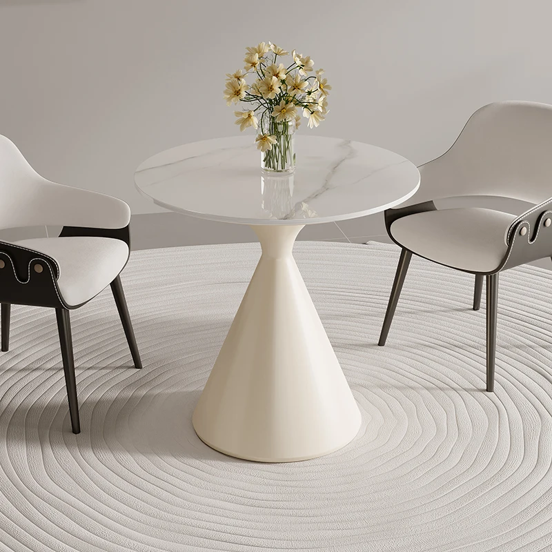 Round Table Leg Stand - Metal Base for Conference Tea Table, Bar Counter, Coffee Table & Side Table with Marble Top Support