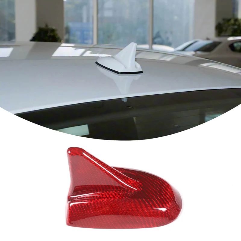 Shark Fin Antenna Cover Trim Sticker Car Roof Shark Fin Shell Decoration For Maserati Ghibli M157 Quattroporte M156 2017-2026
