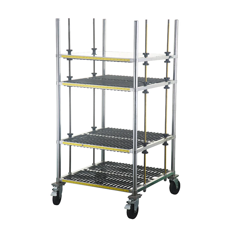 High Quality PCBA Storage Transport Trolley Four-Wheel 4