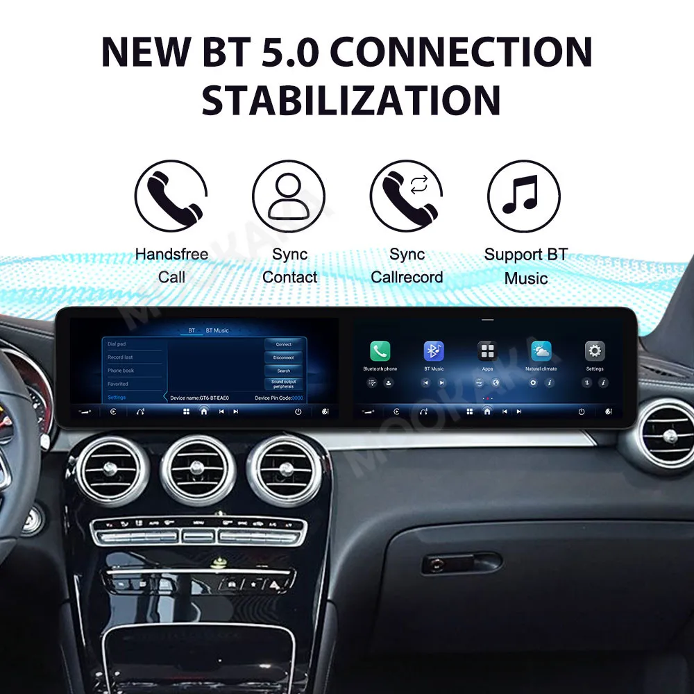 

For Mercedes-Benz GLC C 2019-2020 Android Car Radio Multimedia Video Wireless Carplay Autoradio Stereo GPS Navigation Head Unit