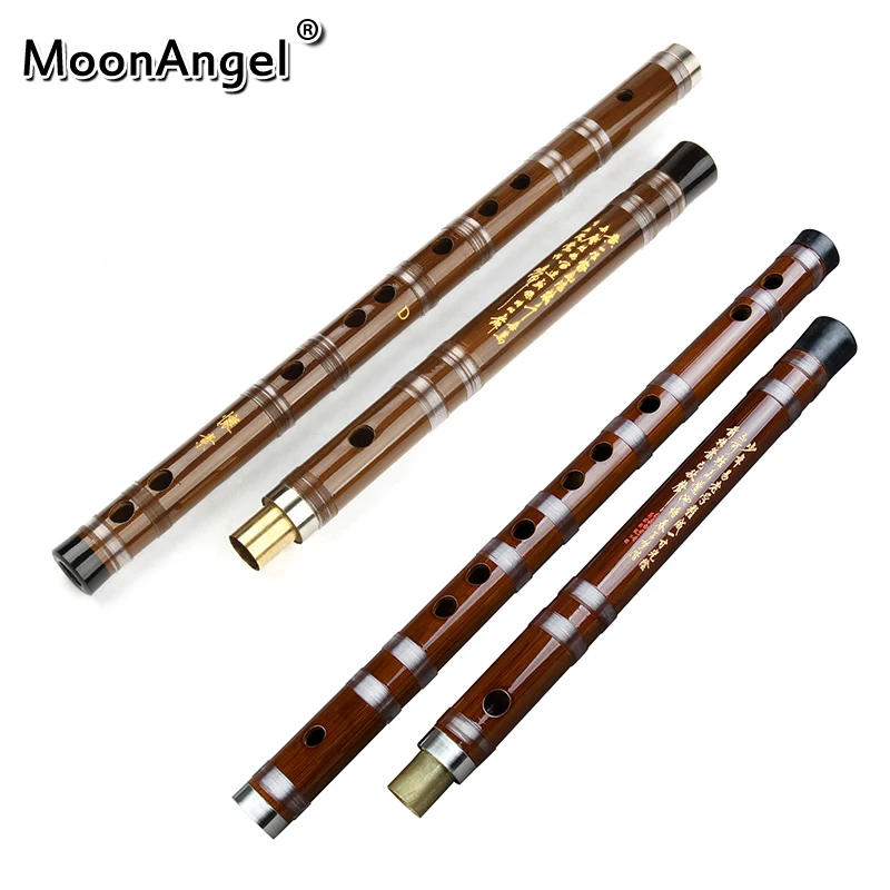 Huaisu-Professional Bamboo Flute Woodwind Musical Instruments C D E F G Key Chinese Dizi Transversal Fluta High Quality