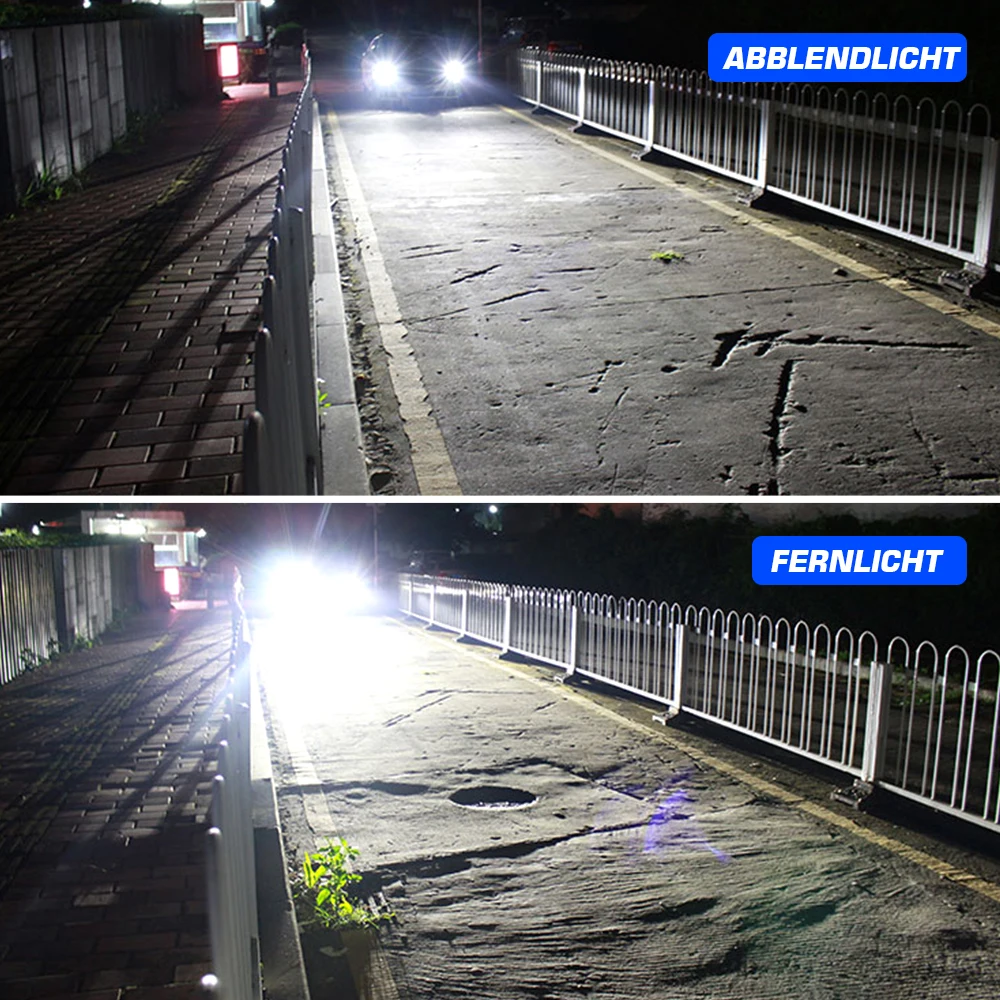 2X الموافقة H11 H8 H9 H11 لمبة 15000LM لا الهالوجين المنطقة العمياء #4