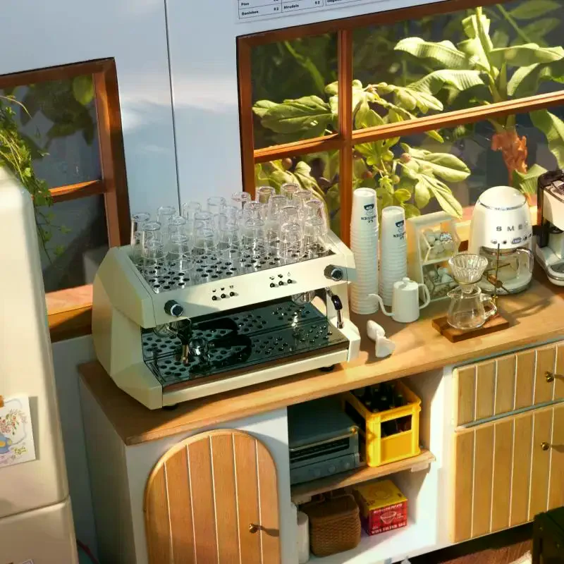 Mini tasse d'eau jouet 1/6, 6 pièces, verre à vin Miniature pour maison de poupée, décoration DIY, accessoires pour maison de poupée