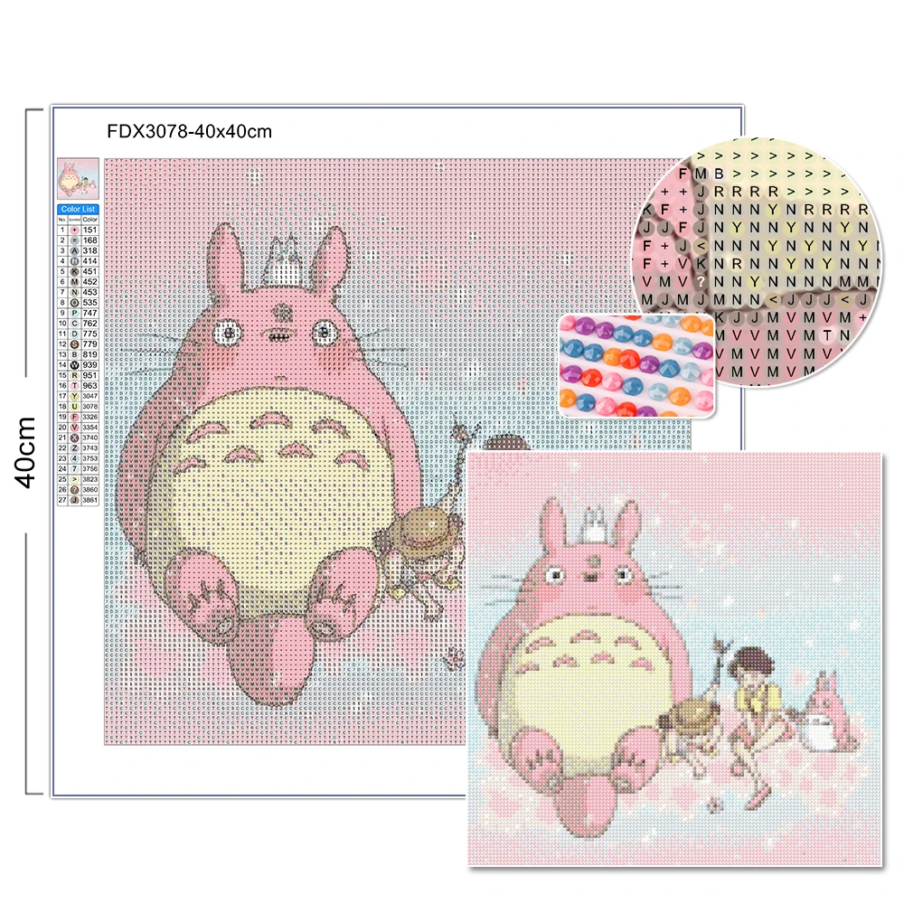 Children\'s Diamond Painting Hobbies Cartoon Pattern AB Drills Diamond Mosaic Embroidery Set DIY Home Decoration Girl Gift