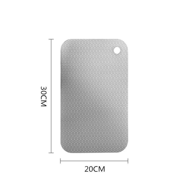 JUSTINLAU الفولاذ المقاوم للصدأ العسل سميكة قطع المجلس مضاد للجراثيم العفن واقية العجن العجين مجلس قطع الفاكهة المجلس