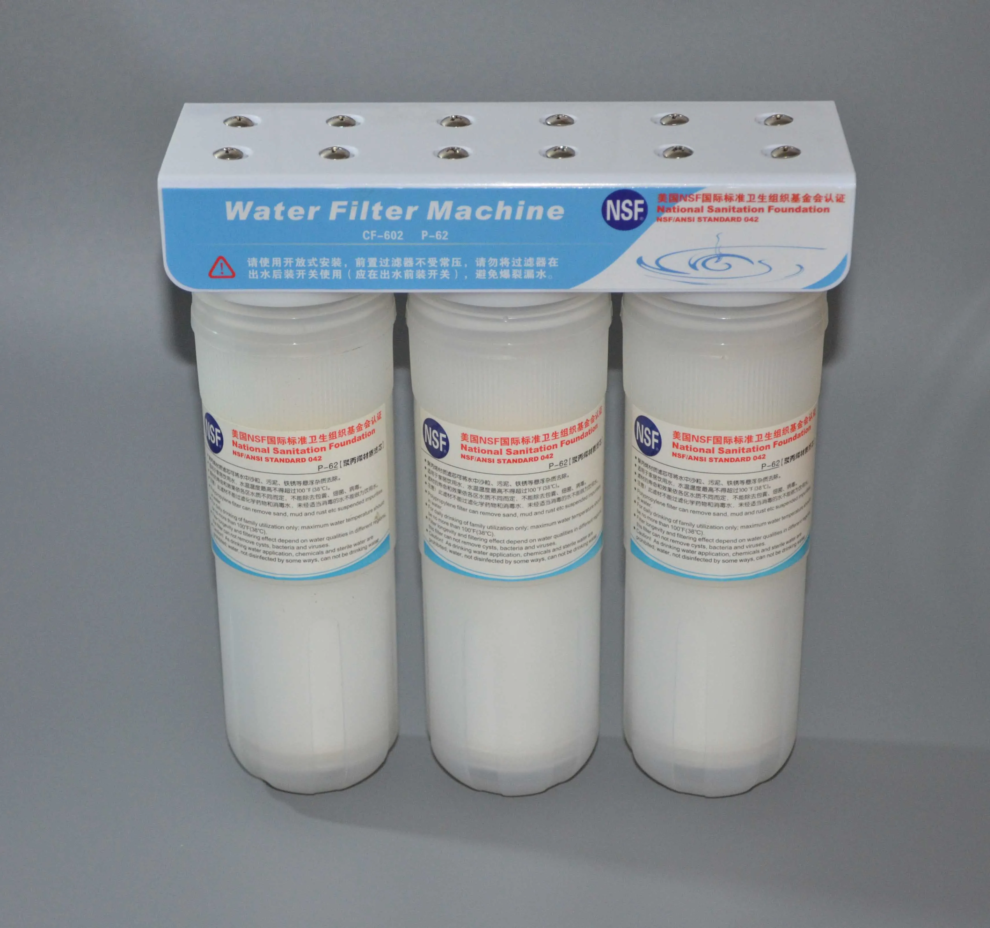 3เวทีPreกรองระบบที่มีมาตรฐานNSFมาตรฐานเพื่อปกป้องน้ำionizerและguarranteeดื่มของคุณ