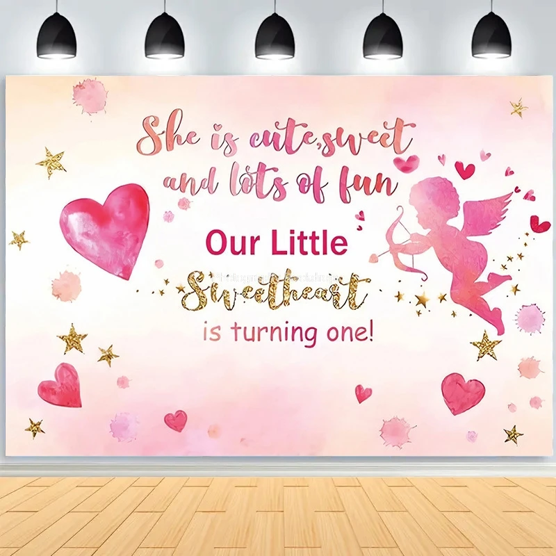 

ZHISUXI Happy Birthday Photography Backdrops For Girl Quinceanera Pink Rose Gender Reveal Studio Background Props VV-118