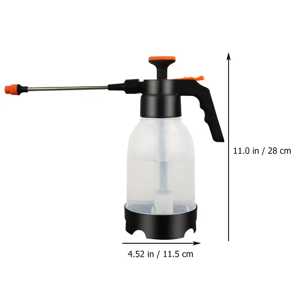 Botella pulverizadora de presión de aire Manual, regadera de jardín, pulverizador de plantas, Material plástico duradero, práctico y seguro