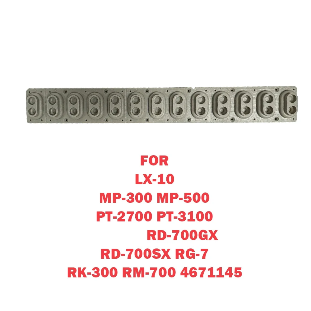 

Conductive Rubber Contact Pad Button For Roland LX-10 MP 300 500 PT 2700 3100 RD 700GX 700SX RG-7 RK-300 RM-700 4671145