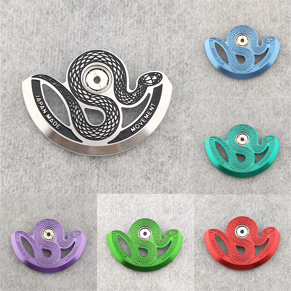 Rotors oscillants NH35, rotors métalliques vintage à motif serpent, compatibles avec les mouvements NH35 NH36 NH38 39 4R, pièces de rechange