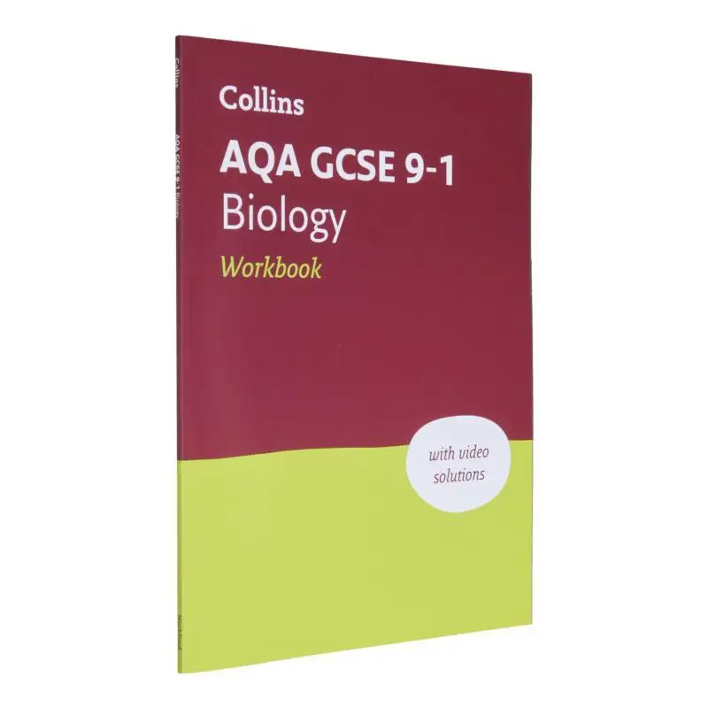 

Биологическая рабочая тетрадь AQA GCSE 91 для экзаменов 2022 и 2023 гг. Collins Harper Collins, Великобритания 9780008326746 Книга