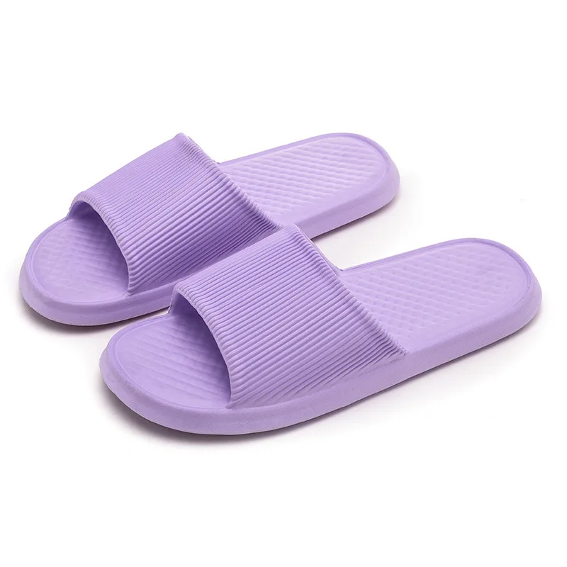 Summer Fashion Women Men Couples Slip on Platform Flats Casual House Slippers Comfortable Non-slip Daily Footwear Women Shoes