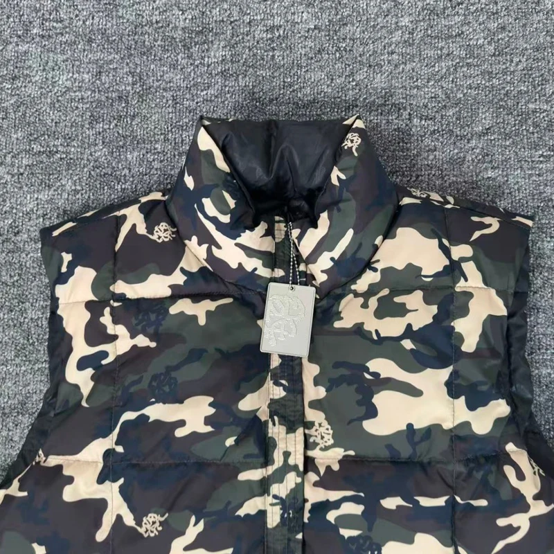 

2026 New Waistcoat Best-selling Camouflage Print Trend Brand Mertra Coat Keep Warm MERTRA Vest Both Sides Wear Coats