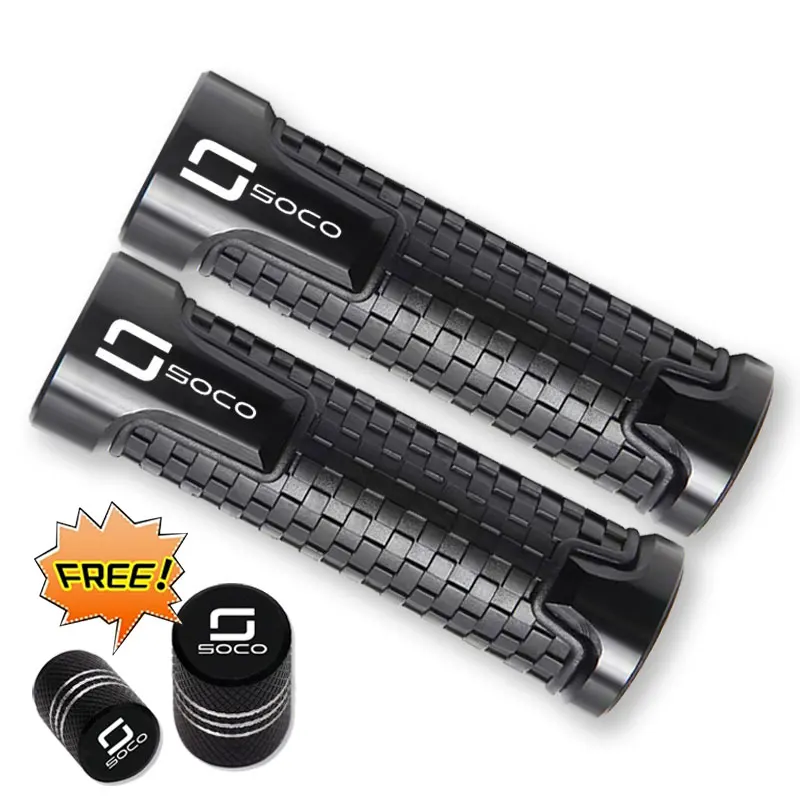 For SUPER SOCO CPx CUx CU TC 50/MAX/WANDERER TS TSX 1500 2019-2022 7/8" Accessories Motorcycle Handlebar Grip CNC Hand Bar Grips