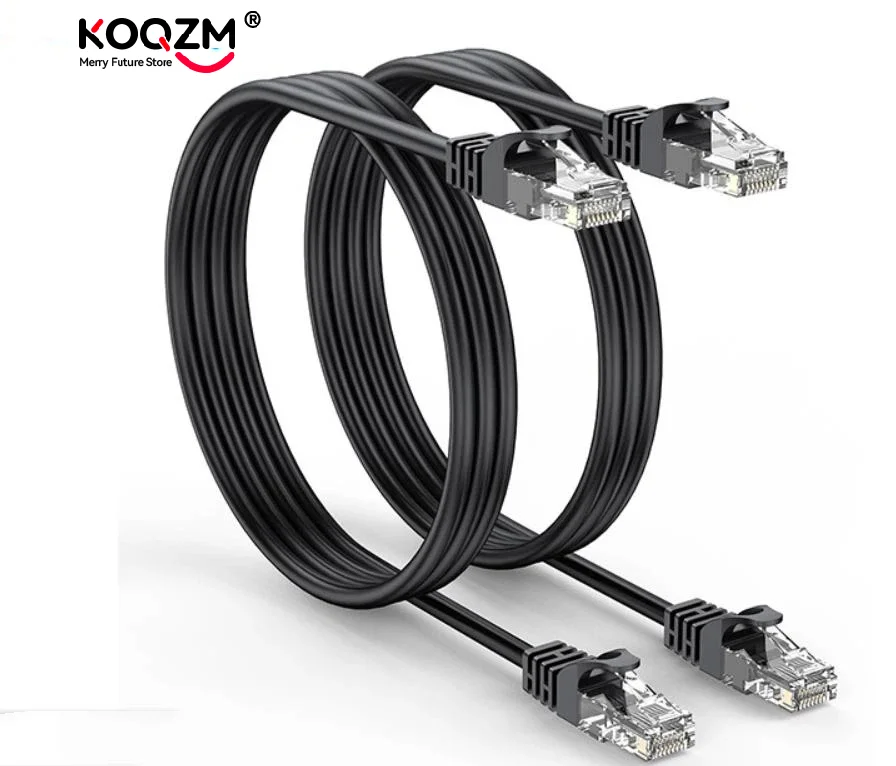 CAT6A Ethernet Cable Ultra Thin Lan Cable UTP RJ 45 Internet Network Cable Patch Cord For Modem Router Ethernet Cable CAT6a