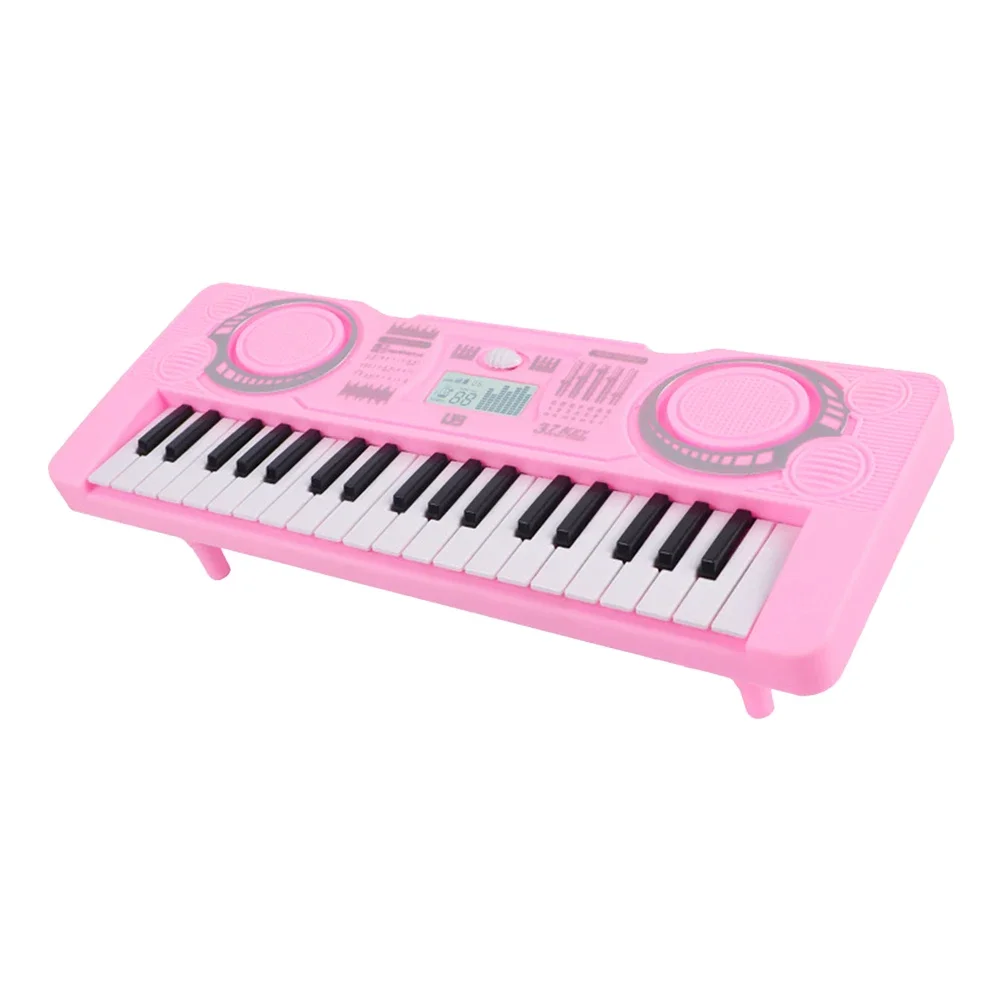 Portable 37 Keys Digital Keyboard LED Display Digital Electronic Piano Children Musical Instrument Kids Educational Toy