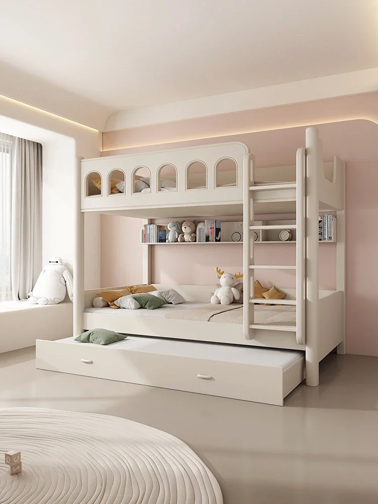 parallel bed, same width, bunk bed,