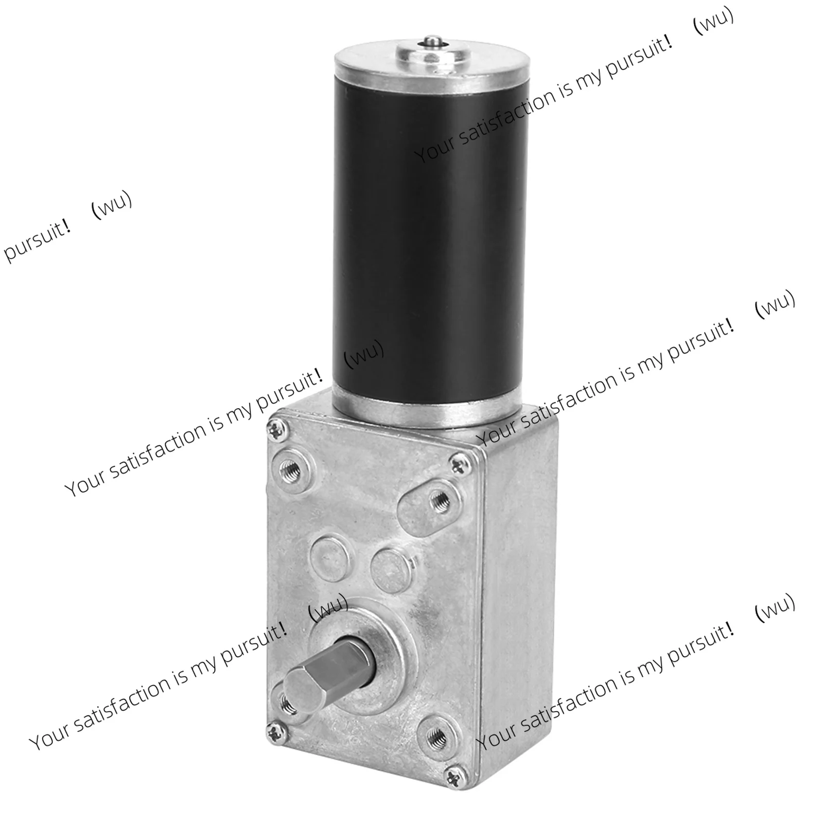 Suitable for high torsion speed reduction, motor reversible worm gear 8mm shaft 12v/10-400RPM