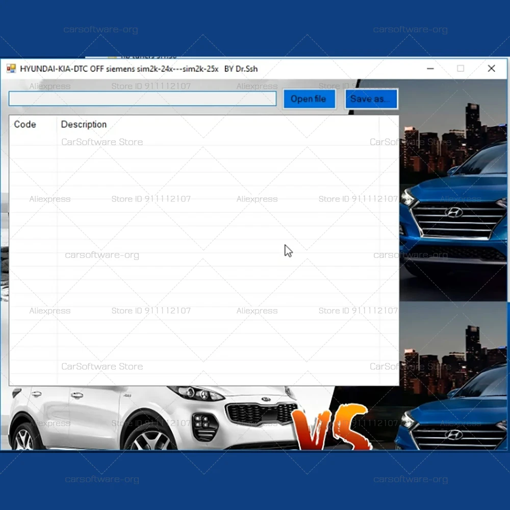 Picture 3: Car DTC OFF For Hyundaiii For Kiaaa Software with Keys Generator keygen SIM2K-2XX DTC Disabled Software Download link Windows 10