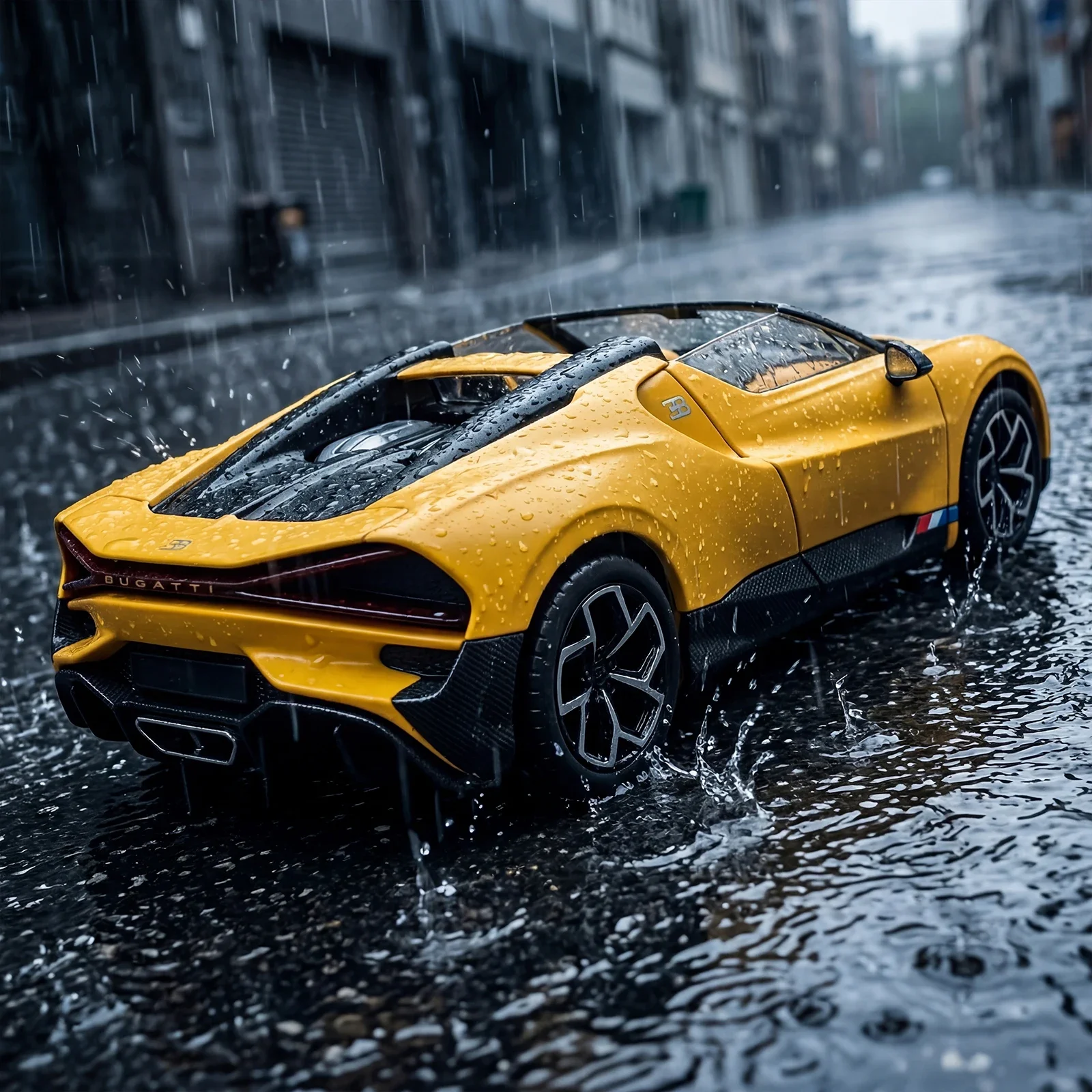

1:24 Bugatti Mistral W16 Hypercar Alloy Metal Diecast Model Car Home Trendy And Desktop Display Ornaments Birthday Gift For Boy