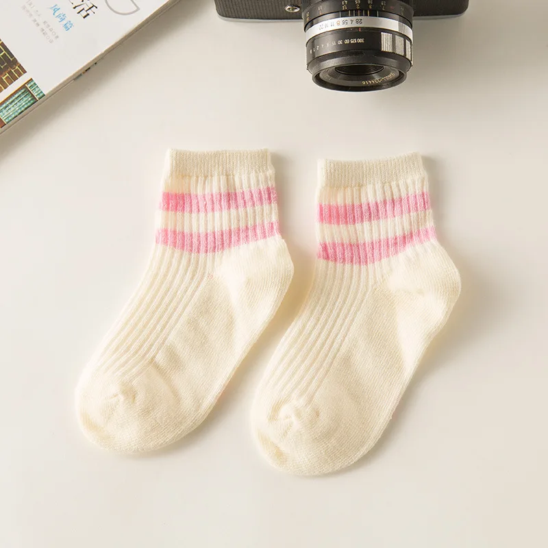 Chaussettes d'été en coton pour bébés filles, lot de 3/5/10 paires, pour enfants de 1 à 7 ans