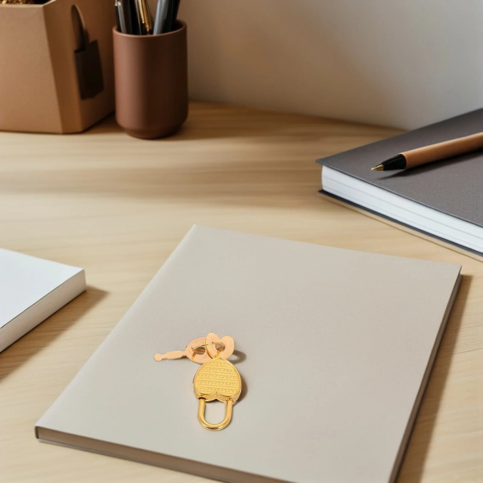 

12Sets Heart Shaped Mini Padlock Portable Lock for Notebook Diary Jewelry Box Small Storage Privacy Lock Mini Gold Padlock