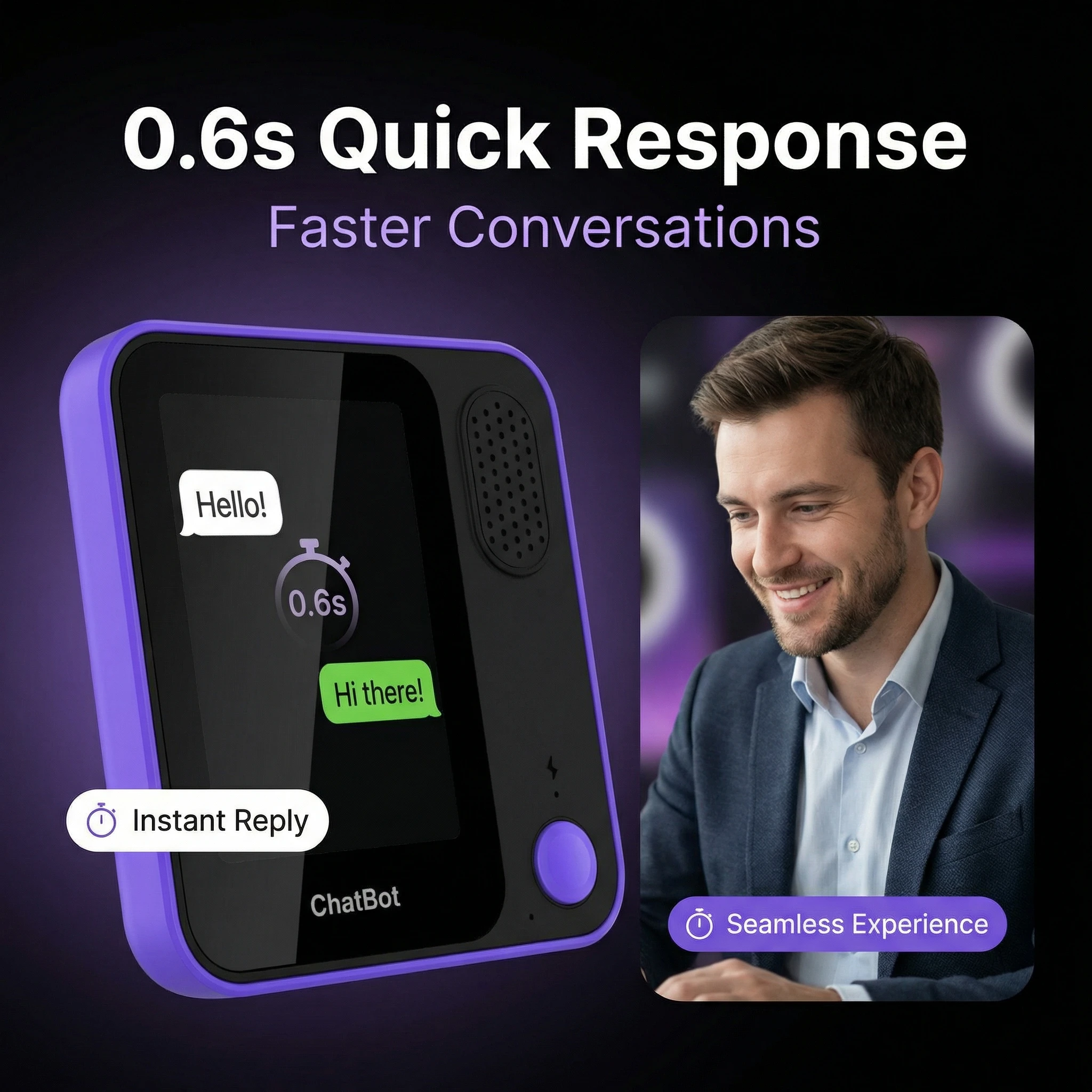 Picture 4: AI Voice Chatbot Custom AI GPT LLM Agent Companion Chatbot Multilingual Emotion Recognition Privacy Protection Smart Terminal