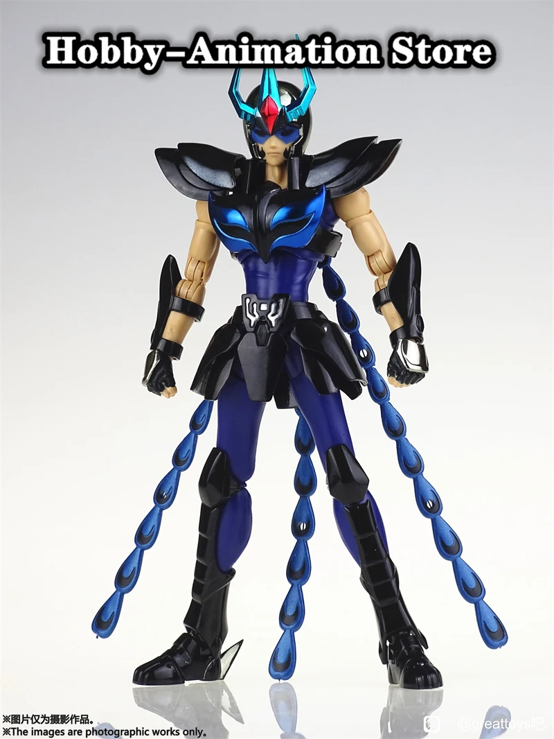 [ In-Stock ] Great Toys Saint Seiya Myth Cloth EX Black Pegasus Seiya Phoenix Ikki Dragon Shiryu Cygnus Hyoga Andromeda Shun V1