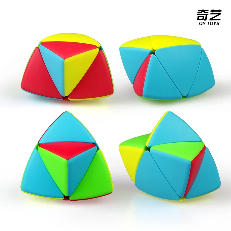 QiYi-Cube magique de Mastermorphix 2x2, jouet pour entraînement cérébral, puzzle sans autocollant, cadeau pour enfants