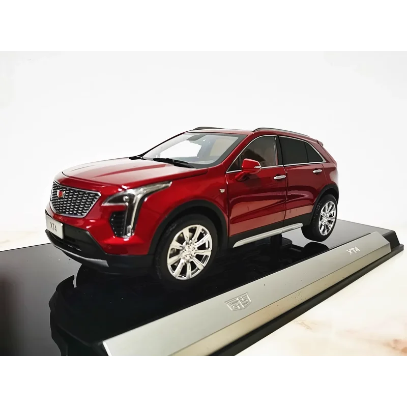 

Diecast 1:18 Scale Original Cadillac XT4 2022 Alloy Car Model Collectible Toy Gift Souvenir Display Ornament