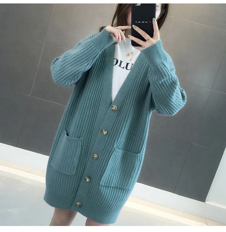 

Mid-Long Cardigans Retro Womens Spring Illusion Splice Cable Chunky Ruffle Tassels Fine Crop Varsity-Striped Soft Linen Puff Y2K