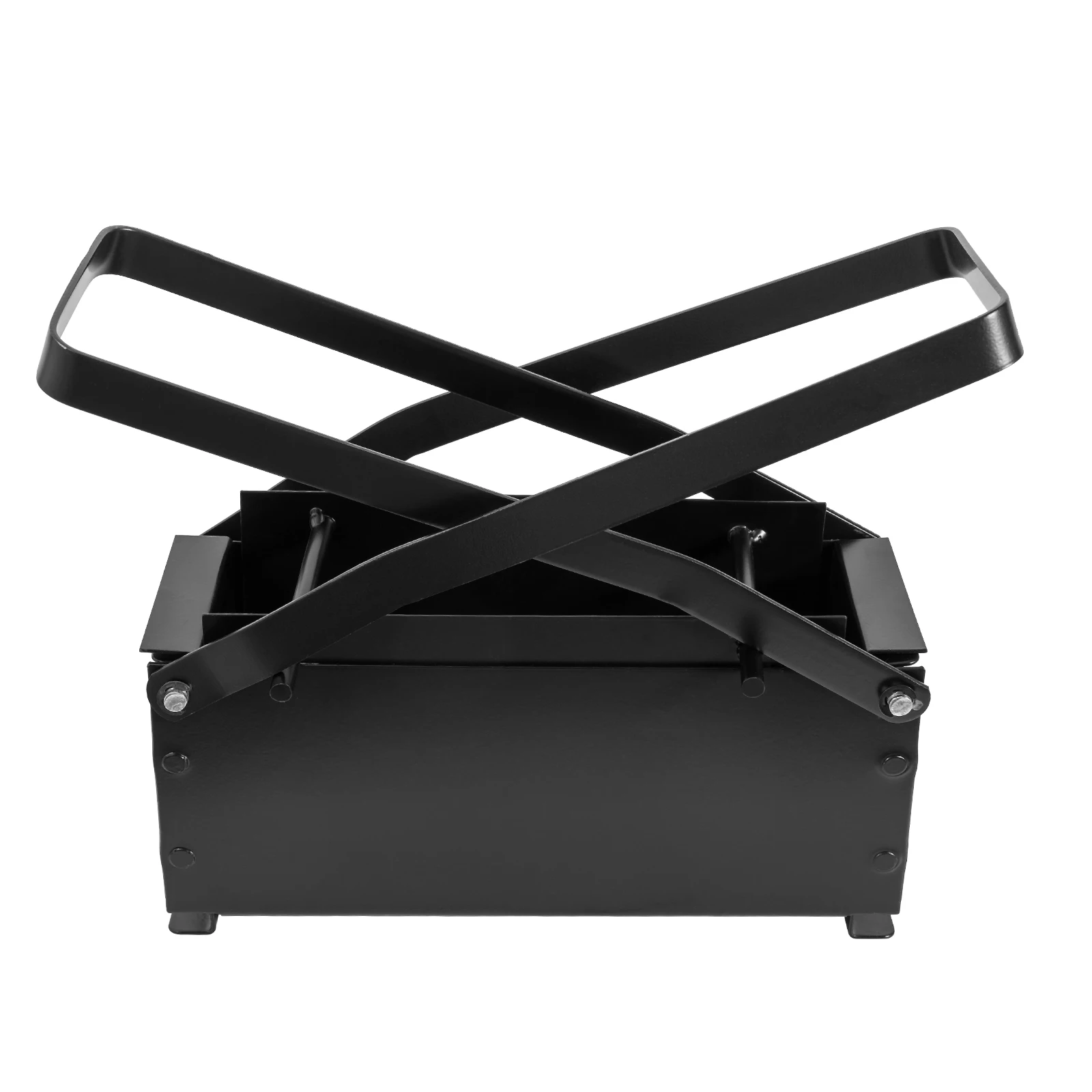 صانع حجري لخشب الورق المكتبي الصغير، مكبس طوب صحيفة النفايات الفعالة، هيكل حديد متين، صديق للبيئة وسهل #5