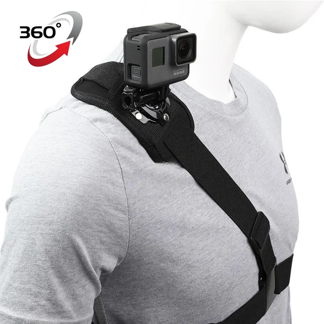 Do akcesoriów Go pro 360° °   Uprząż z paskiem na ramię do Gopro Hero 11 10 9 8 7 6 5 4 SJ4000 do aparatu Xiaomi Yi na klatkę piersiową