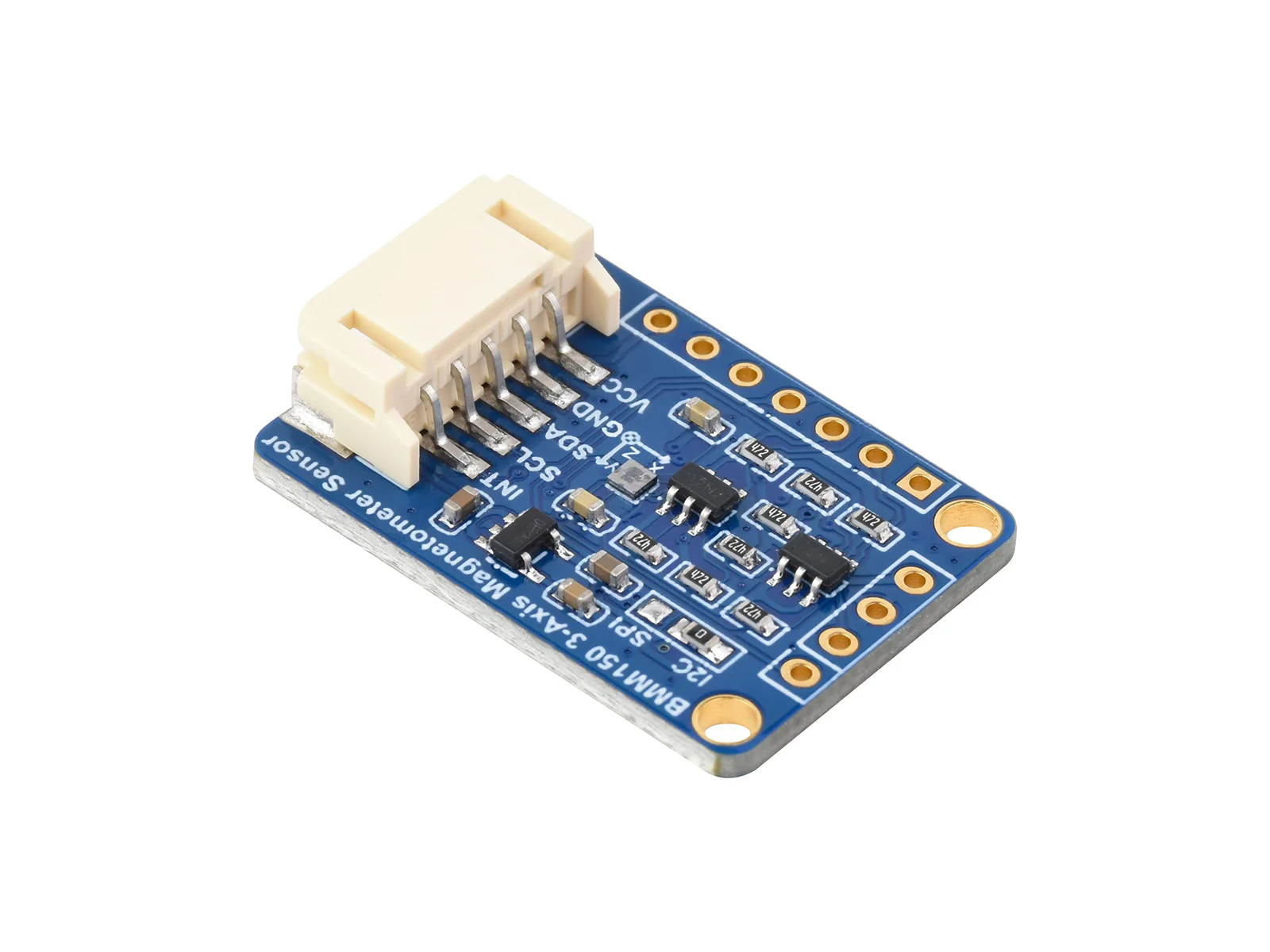 Sensor de magnetómetro de 3 ejes BMM150, Sensor de brújula Digital, medición de campo magnético, compatible con RPi/Pico/Arduino/ESP32