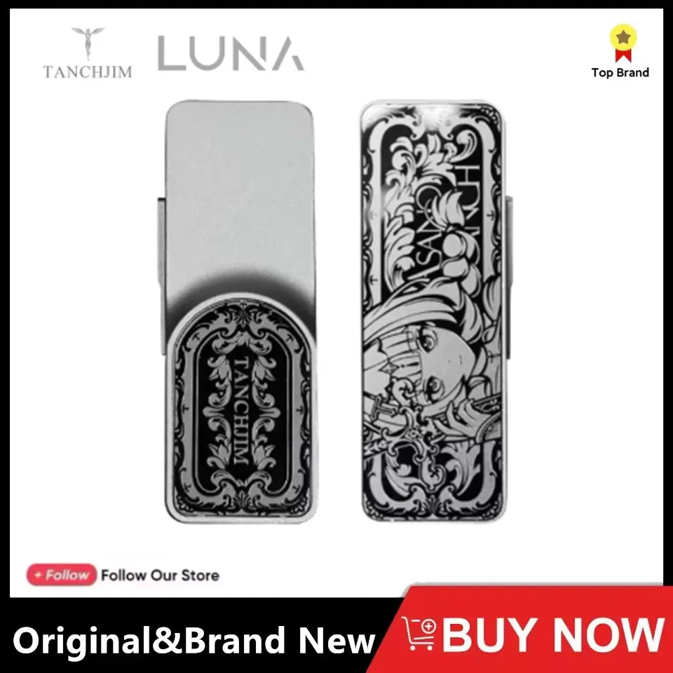TANCHJIM Luna Asano ثنائي الرائد CS43198 USB DAC/AMP محمول أوضاع كسب مزدوجة المستوى DSD256 مضخم ضوت سماعات الأذن وحدة فك ترميز الصوت