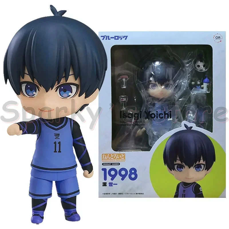 GSC Original NENDOROID 1998 2056 2327 2326 BLUE LOCK Anime Figure Yoichi Isagi Seishiro Nagi Action Figure Toys For Boys Gifts