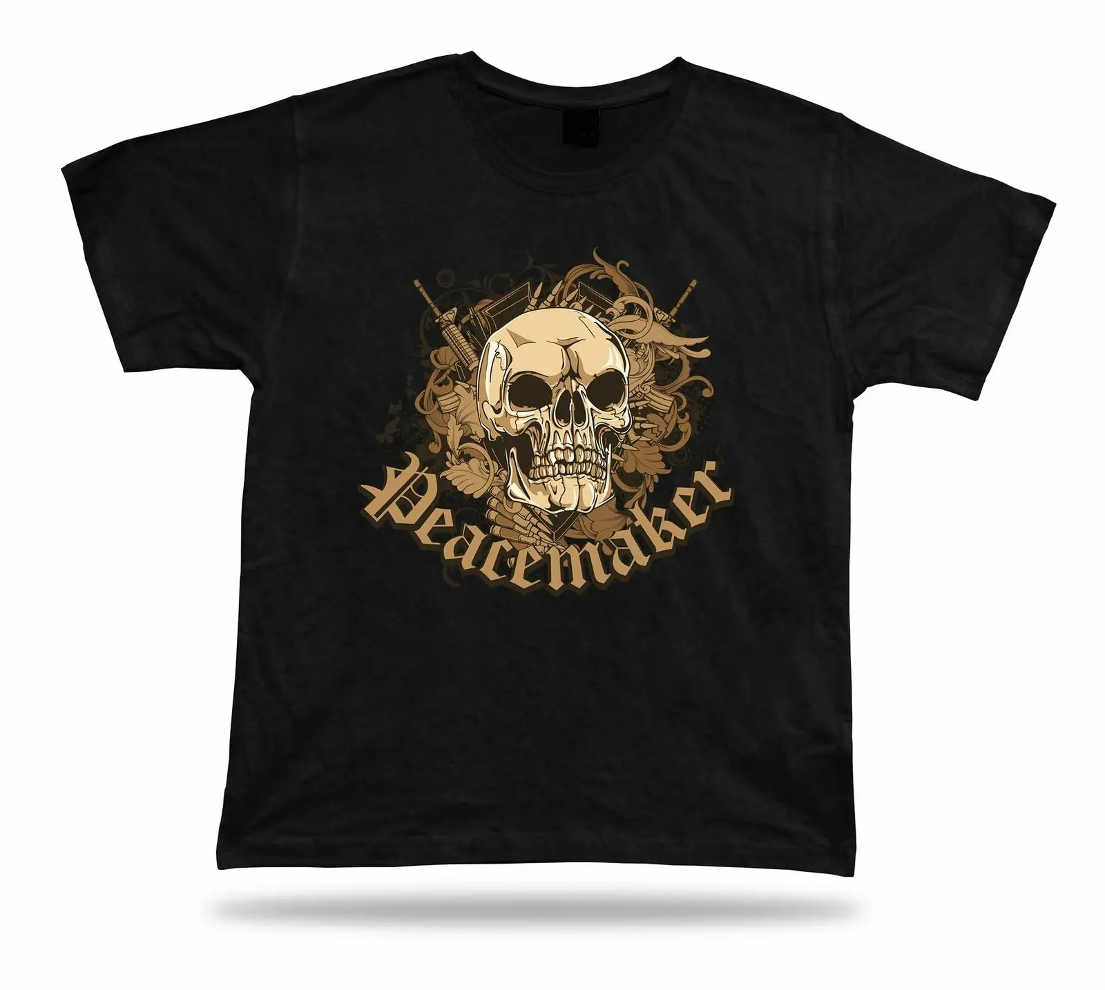 Peacemaker Skeleton Skull Floral unisex tshirt tee man idea awesome cool design