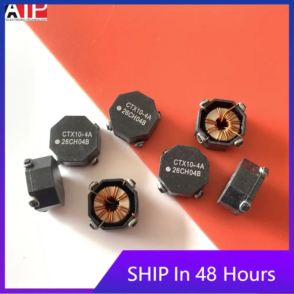 10PCS CTX10-4A patch coupling inductor 10UH series parallel inductance CTX10-4A-ROriginal inventory in stock
