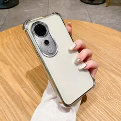 For vivo V40 Case Vivo V40 Pro Cover Vivo v40 Phone Case V2348 V2347 Soft Bumper Shockproof Protect Cover Clear electroplate
