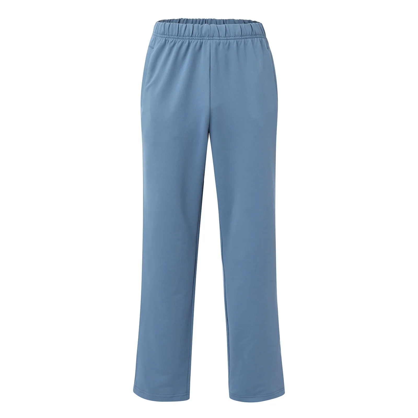 Pantalon de sport taille moyenne pour hommes, pantalon de basket-ball à coupe complète, pantalon à jambes larges, ceinture élastique, fermeture à glissière latérale colorée épissée, mode décontractée