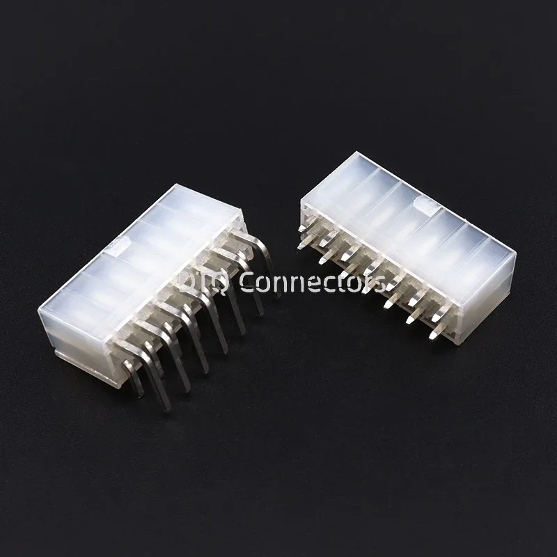 10PCS 5557 connector 5569 straight pin bent pin socket 4.2mm double row connector solder joint pin socket 2P4P6P8P10P12-24P