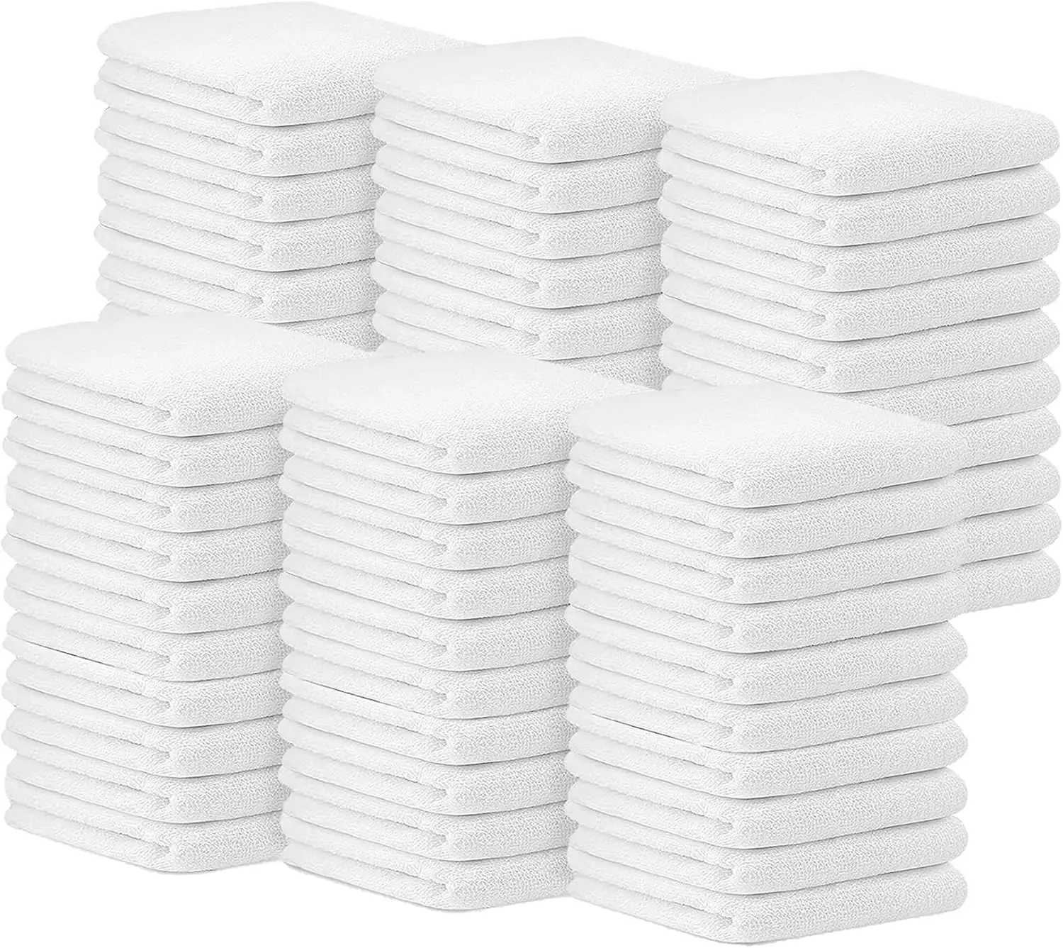 

Terry Bar Mop Towels (Value Pack of 60) Size 14"x17" – Absorbent and Durable, Multipurpose Cleaning Rags, Cotton C