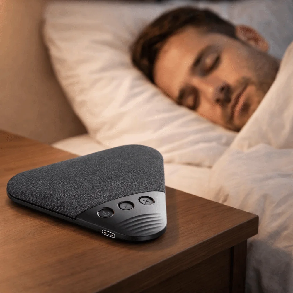 Bluetooth 5.4 Under Pillow Sleep Speaker Built-in White Noise HiFi Audio Wireless Bluetooth Speaker 3-Level Timer V3pro