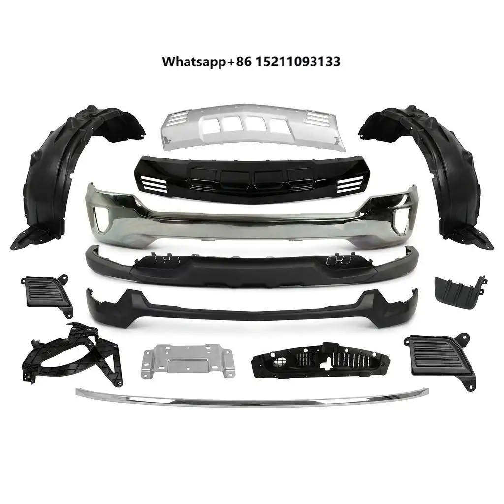 Front Bumper Grille Upgrade Bodykit for1500 2016-2024 Tuning Other Body Part Trunk Accessories Car Body Kit