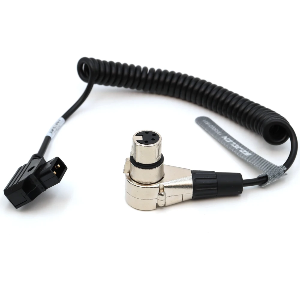 

DTAP to XLR 4pin female for SONY power cable, TVLIGIC Atomos monitor ,Camera Blackmagic URSA mini pro12k power cord