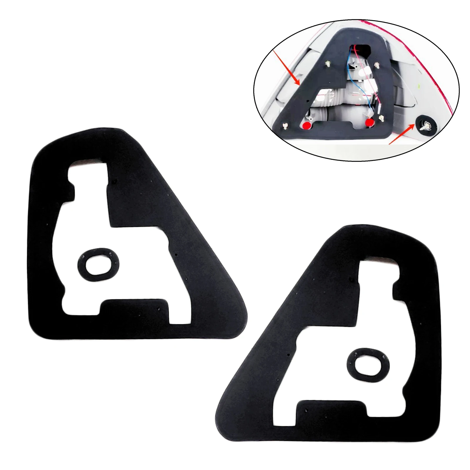 

Car Rear Tail Light Lamp Sealing Gasket Pad Fog Light Sponge Gasket Pad For Mercedes For E-Class For W211 E350 E550 2007-2009