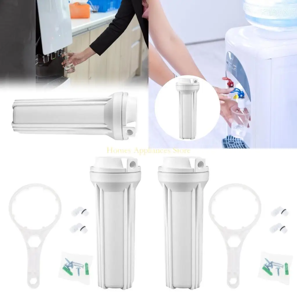 D0AB Эффективная 10 -дюймовая оболочка фильтров с обратным осмосом корпус