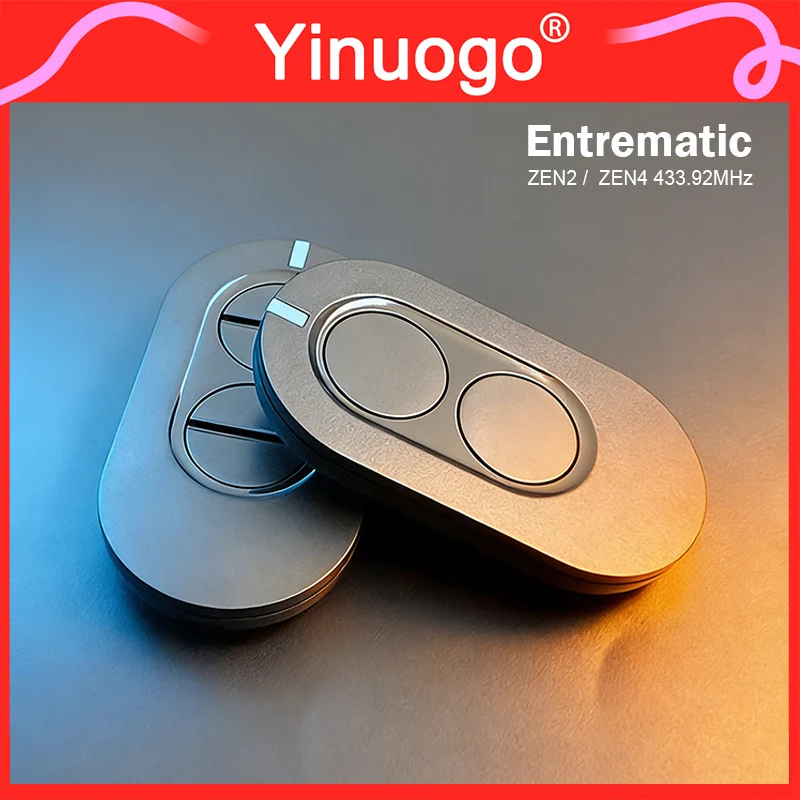 

1/2/10/20pcs DITEC Entrematic ZEN2 ZEN4 ZEN4W ZEN2W BIXLS2 BIXLP2 GOL4 BIXLG4 Garage Door Remote Control 433MHz Rolling Code