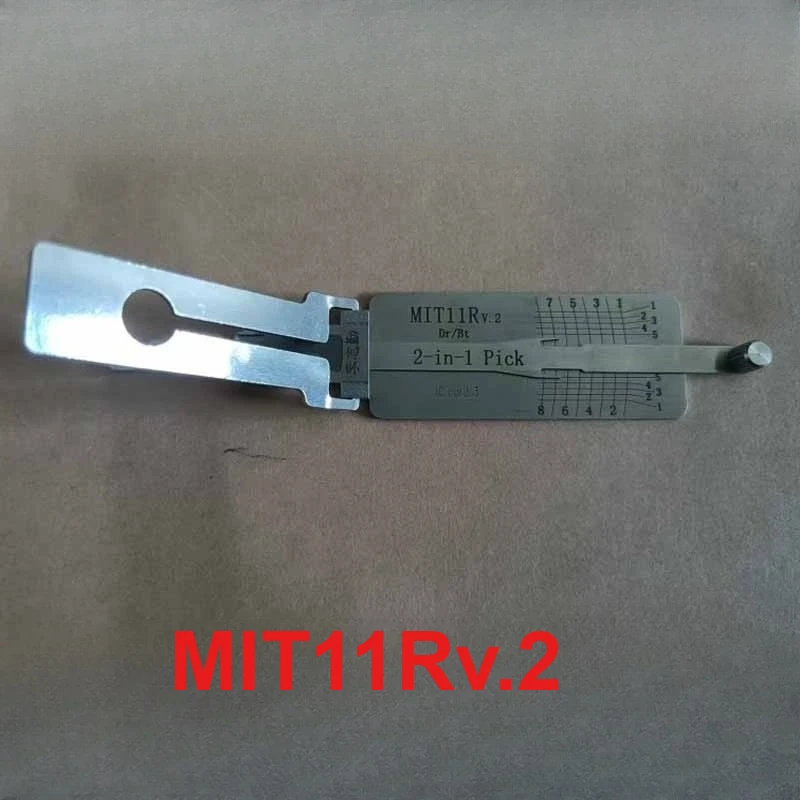 

1PC Lishi MIT11Rv.2 2in1 Decoder and Pick Designed for Mitsubishi for Souest for Chrysler for Dodge Lock Picking Tool Car Ganzua